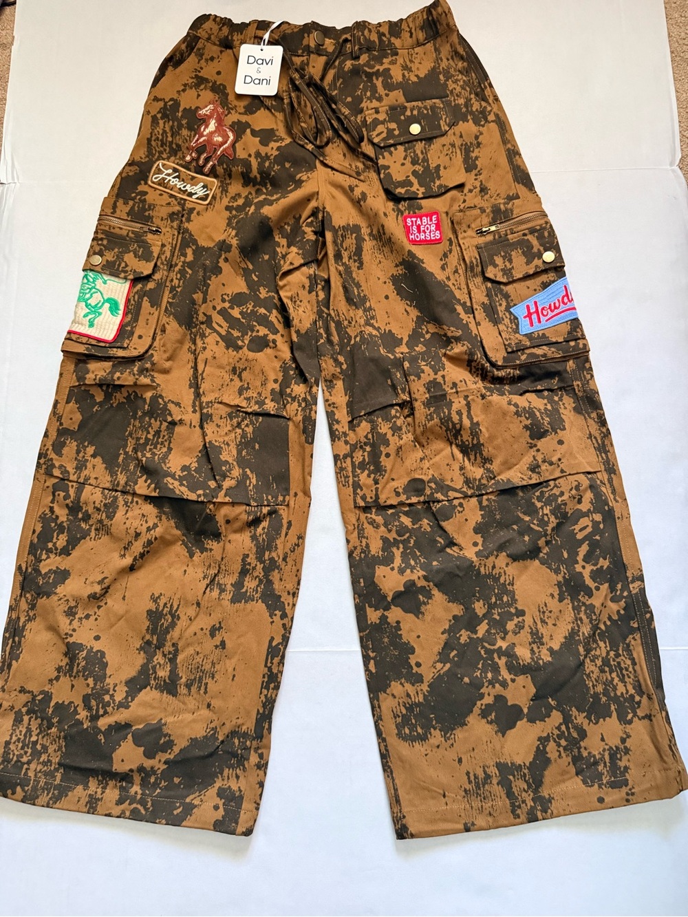 Davi & Dani Cowgirl Song Cargo Pants